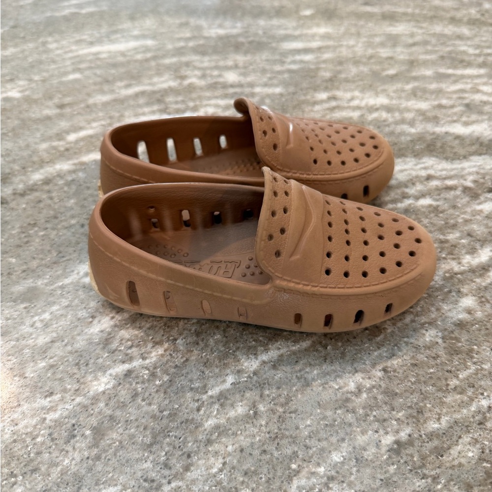 Kids Tan Slip-On Water Shoes